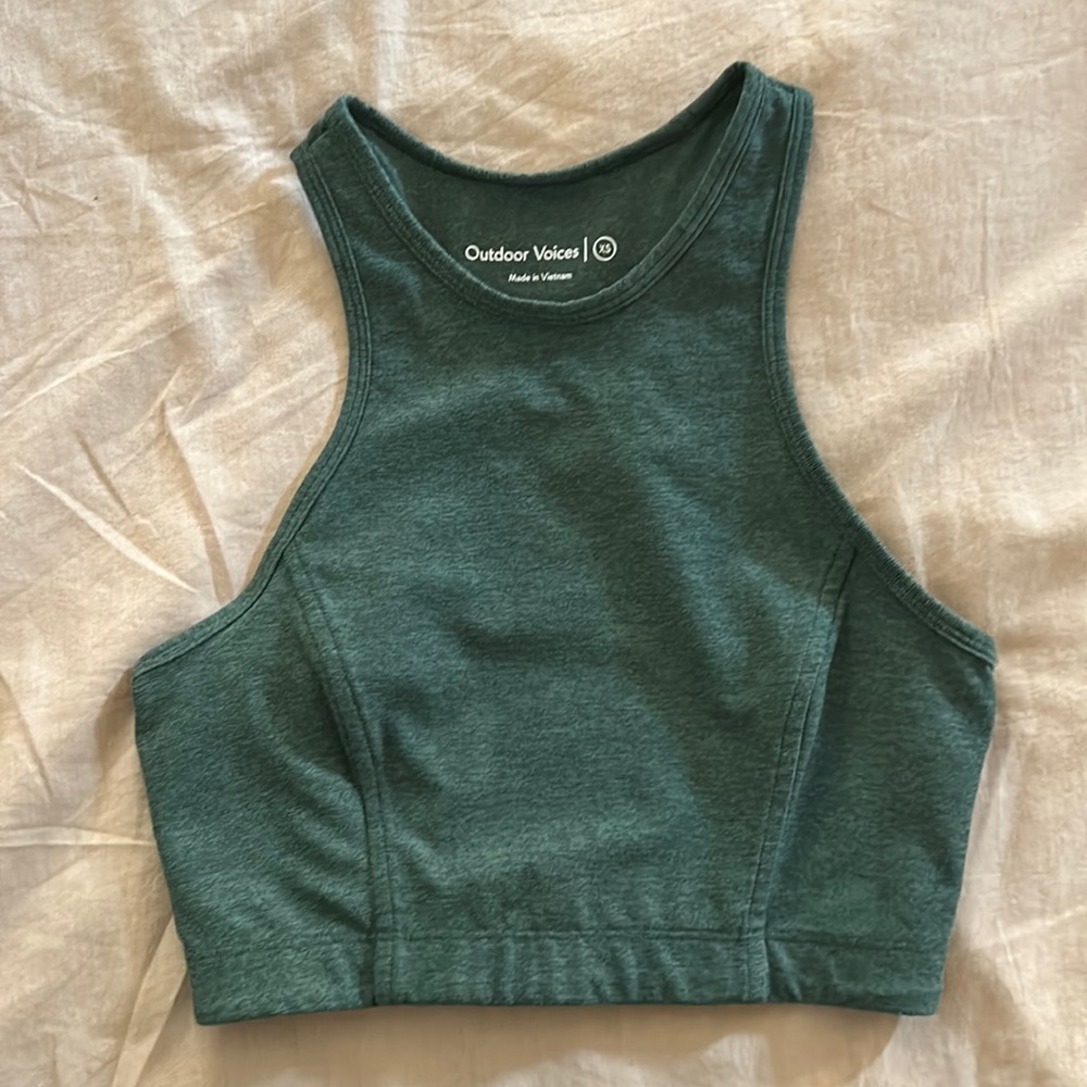 Outdoor Voices sports bra crop top